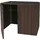 MCW Mülltonnenbox J28 117 x 142 cm braun