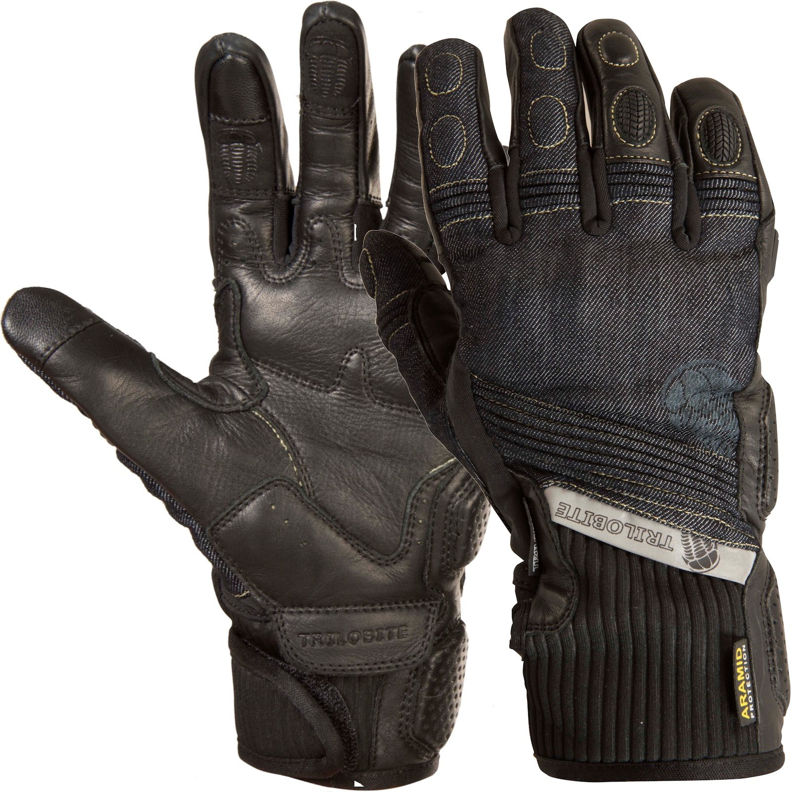 Trilobite Parado Handschuhe Schwarz Gr. M