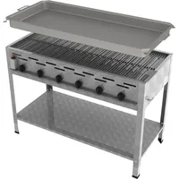 ChattenGlut Gasbräter 6-flammig 1140 x 530 x 800 cm