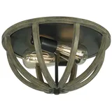 Elstead Lighting Allier 2 Leuchtmittel Eiche grau