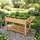 Relaxdays Hochbeet 128 x 81 x 56 cm Orange