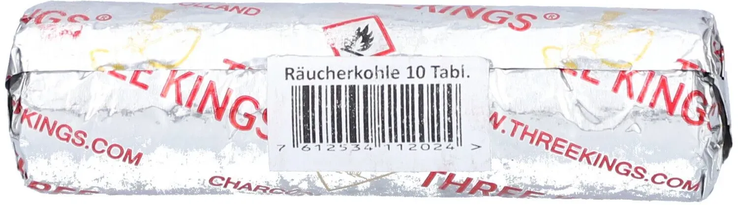 Farfalla Räucherkohle Tabl 3cm Rolle 10 Stk