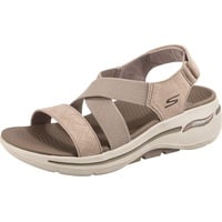 SKECHERS Go Walk Arch Fit - Treasured Sandalen - Taupe - EU 39