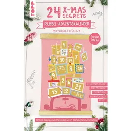 TOPP 24 X-MAS SECRETS Rubbel-Adventskalender