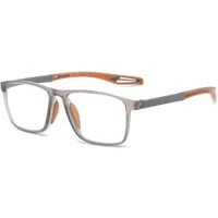 Sovtay Autofokus Presbyopie Brille Mit Selbsteinstellung Nah Und Fern, Adaptive Flüssigkristall Fokus Brille, Brille Die Sich Automatisch Der Sehstärke Anpasst, for Männer und Frauen (Orange,+3.5) - +3.5
