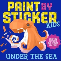 Workman Publishing Paint by Sticker Kids: Under the Sea