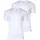 adidas T-Shirt 2er Pack weiß S