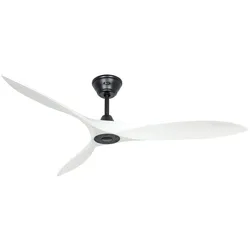 Energiespar Deckenventilator ECO AIRSCREW 152 - Lack matt schwarz / Lack matt weiß - 315246