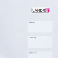 Landré Landre Schreibunterlage 59x42cm Papier VE=20 Blatt