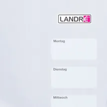 Landré Landre Schreibunterlage 59x42cm Papier VE=20 Blatt