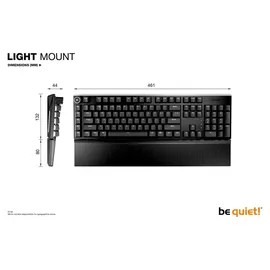 be quiet! Light Mount Silent Tactile US ANSI DE