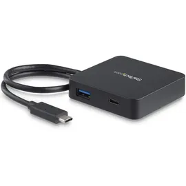 Startech USB-C Multiport Adapter - USB Hub (1x USB-A, 1x USB-C) - Gigabit Ethernet,