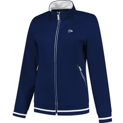 DUNLOP Club Line Knitted Jacket, NAVY/WHITE, S
