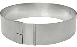 SCHNEIDER Tortenring, rund 199986 , Durchmesser: 180 - 300 mm, Höhe: 50 mm