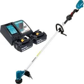 Makita DUR 190 LRT2X3 Akku Rasentrimmer 18 V 300 mm Brushless + 2x Akku 5,0 Ah + Ladegerät