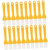 Garneck 20 Stück Gelber Kunststoff Backpinsel mit Ergonomischem Silikongriff Sicher für Küchenutensilien zum Grillen und Backen Küchenzubehör