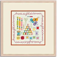 Le bonheur des dames Kreuzstich Set