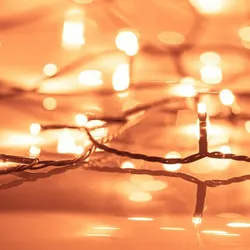 vidaXL Lichterkette mit 400 LEDs 40 m 8 Lichteffekte Warmweiß