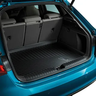 Audi A3 RS3 Sportback Gepäckraumschale Kofferraumschale, für obere Ladebodenposition, Schwarz