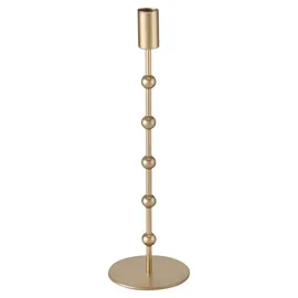 Boltze Kerzenleuchter KIMBERLY, Goldfarben - Eisen - H 30 cm