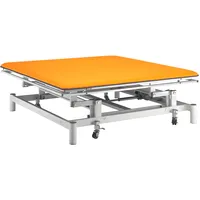 Bobathliege Grand Comfort mit Kopfteil, Vojtaliege, Bobath Therapieliege, elektrische Bobathliege, Bobath, Vojta, medizinische Vojta Behandlungsliege, Gelb