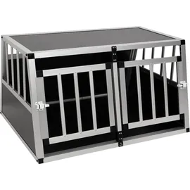 vidaXL Hundetransportbox 54 x 69 x 50 cm Silber