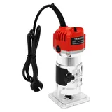Verstellbare elektrische Oberfräse - 800W Holzfräse - Kompakt - Kupfermotor - 220V - 30000 U/min - Rot