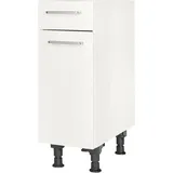 Nobilia Unterschrank Flash 30 x 58,3 x 87 cm Weiß