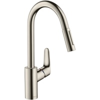 Hansgrohe Focus M41 240 2jet sBox edelstahl finish 73880800