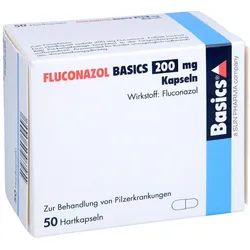 Fluconazol Basics 200 mg Hartkapseln 50 St