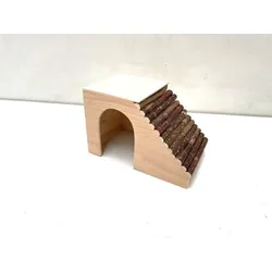 Haselnusshaus für Hamster und Mäuse 17 cm