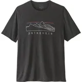 Patagonia Cap Cool Trail Shirt grau/schwarz XXL