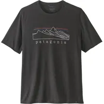 Patagonia Cap Cool Trail Shirt grau/schwarz XXL