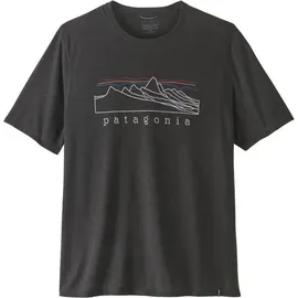 Patagonia Cap Cool Trail Shirt grau/schwarz XXL