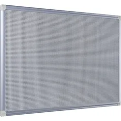 Bi-Office Generation A9 Combonet Board, Korkoberfläche mit Metallblech, Aluminiumrahmen, 1200 x 900 mm