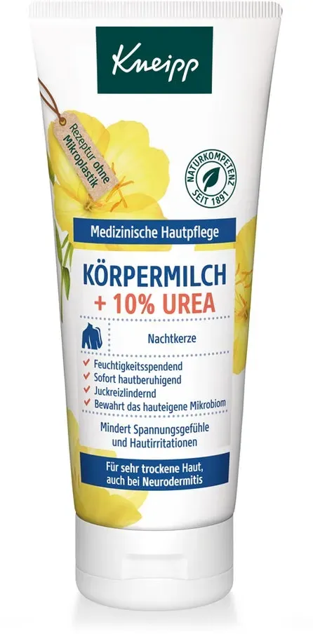 Preisvergleich Produktbild Körpermilch Nachtkerze mit 10% Urea 200 ml