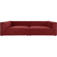 TOM TAILOR Big-Sofa BIG CUBE, in 2 Breiten, Tiefe 122 cm rot 270 cm x 66 cm x 122 cm