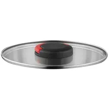 KUPPELS Glasdeckel QUICK CLACK PRO in silberfarben | Gr.: onesize