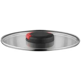 KUPPELS Glasdeckel QUICK CLACK PRO in silberfarben | Gr.: onesize