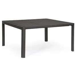 BIZZOTTO Kiplin Esstisch 149 x 78 x 97 cm Anthrazit/Grau