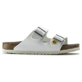 Birkenstock Arizona ESD Birko-Flor schmal weiß 40