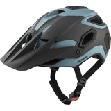 Alpina ROOTAGE - Extrem Robuster, Carbonfaser-Verstärkter Enduro & Trail Fahrradhelm Mit Kühlenden Polstern Für Erwachsene, dirt-blue matt,