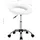 vidaXL Arbeitshocker Kunstleder Weiß