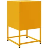 vidaXL Nachtschrank 2 Stk. 36 x 39 x 60,5 cm Senfgelb