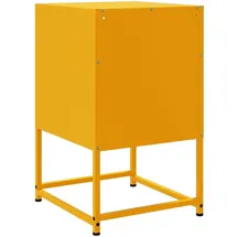 vidaXL Nachtschrank 2 Stk. 36 x 39 x 60,5 cm Senfgelb