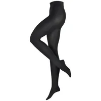 Esprit Damen Strumpfhose Plain TI 19217-3000 40-42 - Black
