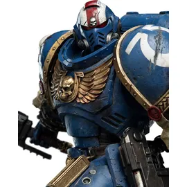 Weta Workshop Warhammer 40,000: Space Marine 2 Statue 1/6 Lieutenant Titus Battleline Edition 63 cm