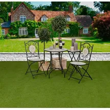 Primaster Klappstuhl Gartenstuhl 56 x 60 x 86 cm mosaik