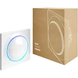 FIBARO Walli Switch / Z-Wave Plus Unterputz Relaisschalter, Drahtloser Ein-Aus-Auslöser, FGWDSEU-221, Weiß