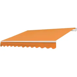 Mendler Ersatz-Bezug für Markise T792, Gelenkarmmarkise Ersatzbezug Sonnenschutz, 5x3m ~ Polyester terracotta